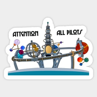 Astro Pilots Sticker